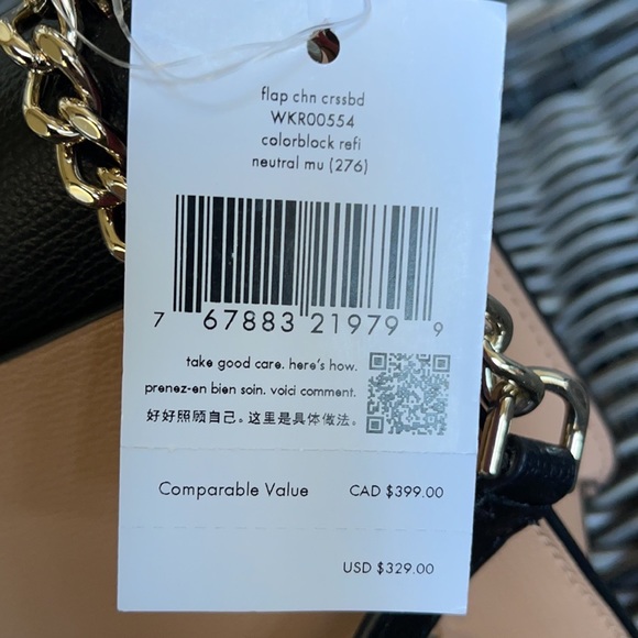 Kate Spade Remi Colorblock Flap Chain Crossbody - Picture 9 of 16